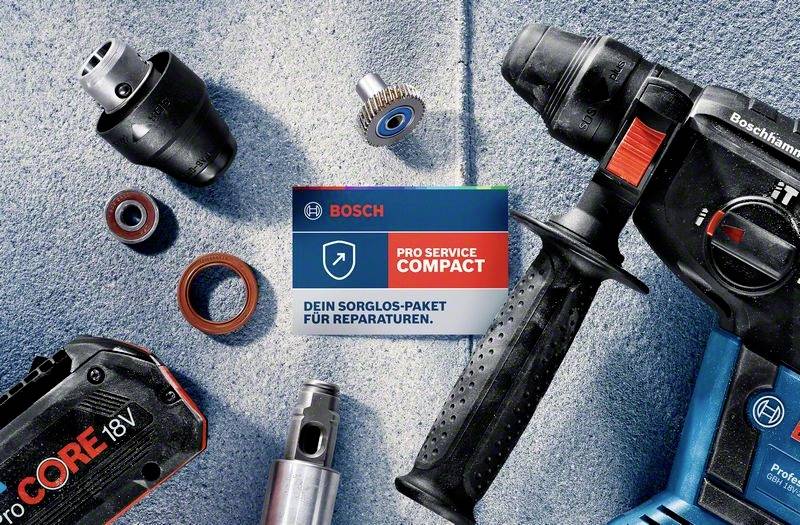 BOSCH PRO Service Compact Akku C 3 Jahre f.Startersets,Akkus+Ladegerät, kein Tool (1600A02K1A)