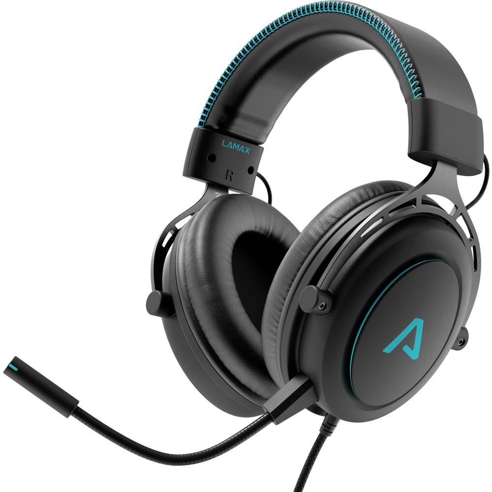 Lamax Heroes General1 Over Ear headset Gamen Kabel Stereo Zwart Headset, Volumeregeling