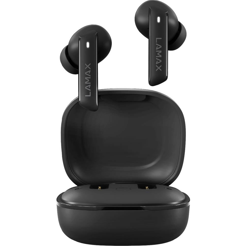 Lamax Clips1 In Ear headset Bluetooth Stereo Zwart Indicator voor batterijstatus, Headset, Oplaadbox