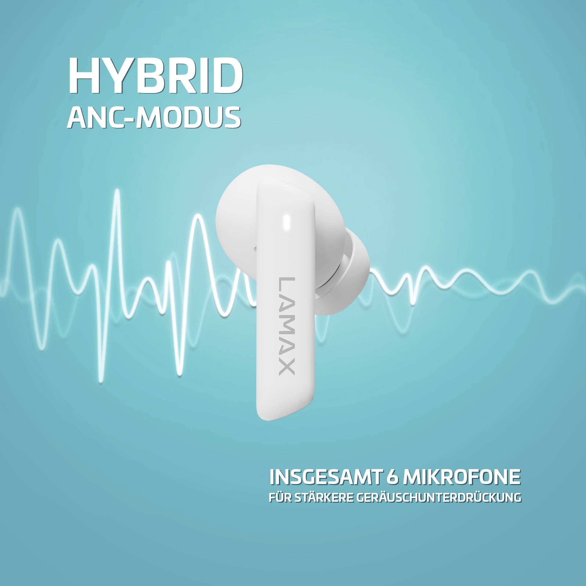 In-Ear Clips1 white BT 5.3 rechargeable battery 35 hours-8