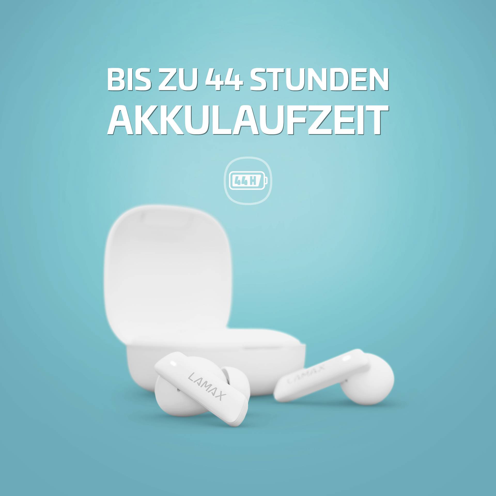 In-Ear Clips1 white BT 5.3 rechargeable battery 35 hours-9