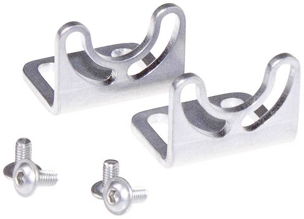 LED2WORK Halter 210200-23 Edelstahl (L x B x H) 20 x 25 x 20 mm 1 Paar
