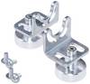 LED2WORK Halter 210200-24 Edelstahl (L x B x H) 25 x 25 x 32 mm 1 Paar