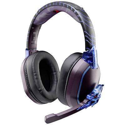 Lexip X TSUME Naruto Shippuden Headset 3 Gaming  Over Ear Headset kabelgebunden, Bluetooth® Stereo Schwarz, Lila, Blau  