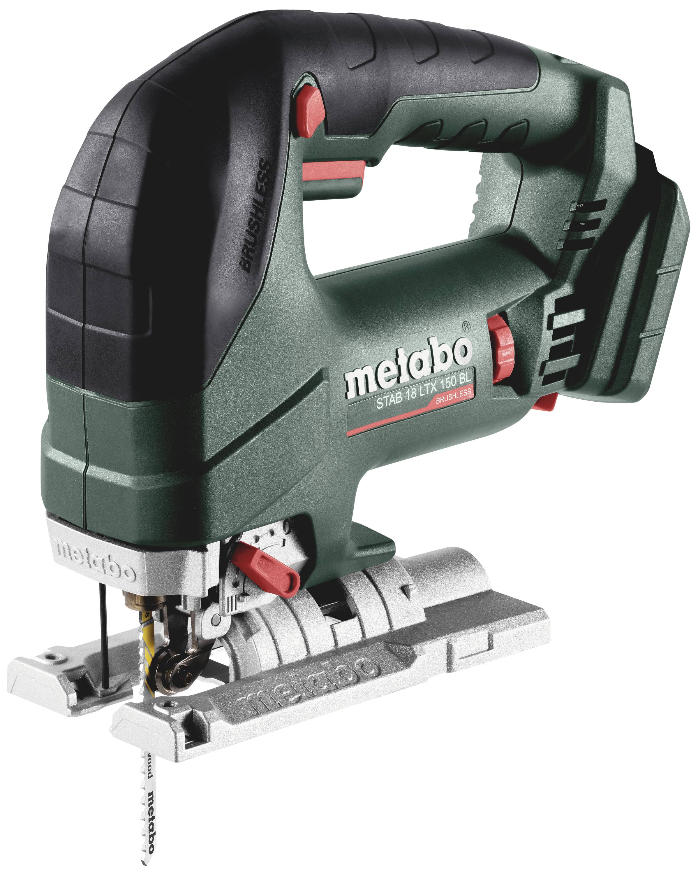 Metabo STAB 18 LTX 150 BL Sticksåg Batteridriven 601503840 exkl. batteri/laddare, Utan laddare 18 V Antal batterier som ingår 0