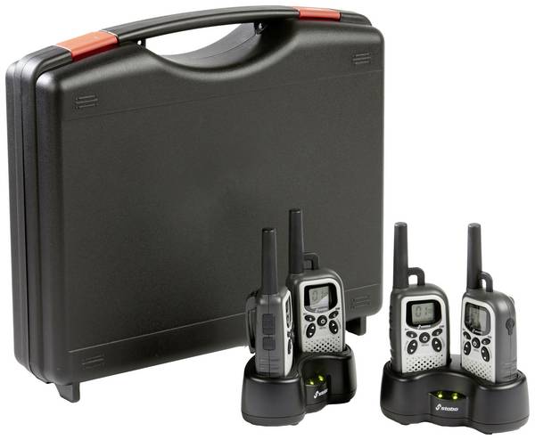 Stabo Freecomm 400 II 20444 PMR-Funkgerät 4er Set