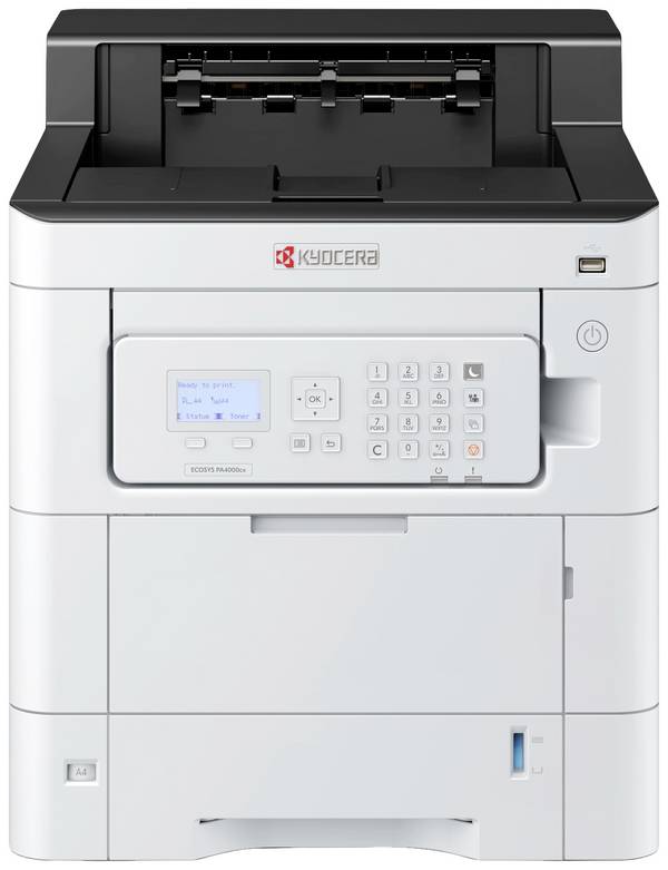 Kyocera ECOSYS PA 4000 cx Drucker Laser Farbe  A4 40 S./min 40 S./min 1200 x 1200 dpi Duplex, LAN, USB