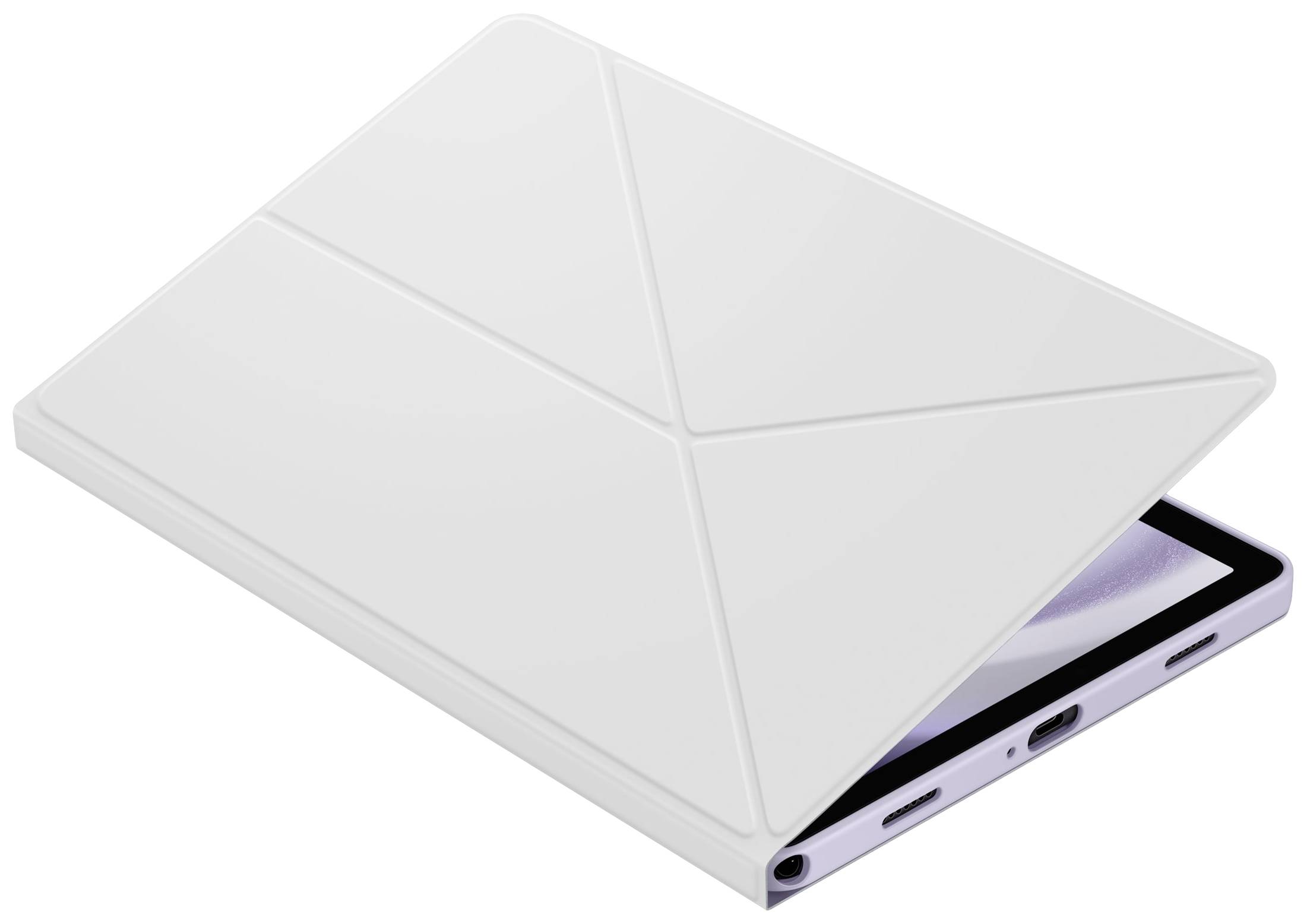 Samsung EF-BX210 - Flip-Hülle für Tablet - weiß-1