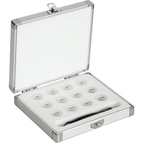 Kern 313010600 Aluminium-Gewichtsetui 313-010-600, für Nennwerte 1 mg - 500 mg, für Klassen E1 - M2, für Bauform Bruchgr...