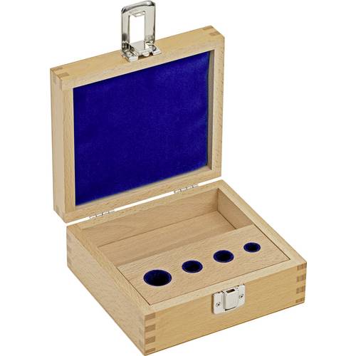 Kern 313020100 Holz-Gewichtsetui 313-020-100, für Nennwerte 1 mg - 50 g, für Klassen E1+E2, für Bauform Knopf/Kompakt