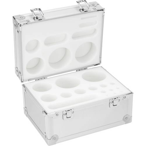 Kern Aluminium-Gewichtsetui 314-070-600, für Nennwerte 1 g - 2 kg, für Klassen E1 - M2, für Bauform Knopf/Kompakt