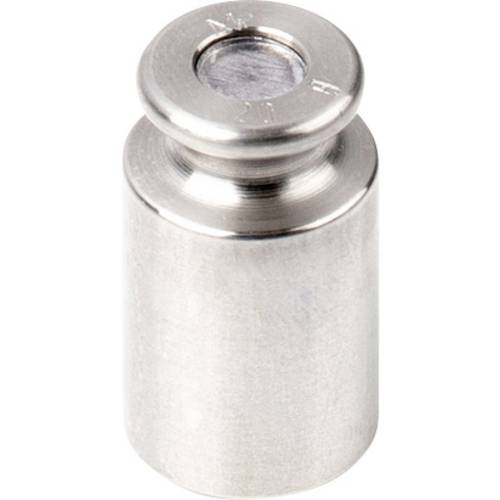 Kern 35705 Prüfgewicht 357-05, OIML-Klasse M2, Nennwert 20 g, Knopf, Edelstahl feingedreht (OIML)