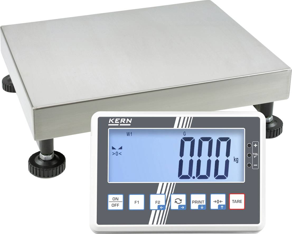 Kern IFC60K10DM Plattformwaage Wägebereich (max.) 60 kg Ablesbarkeit 10 g, 20 g über Steckernetzteil