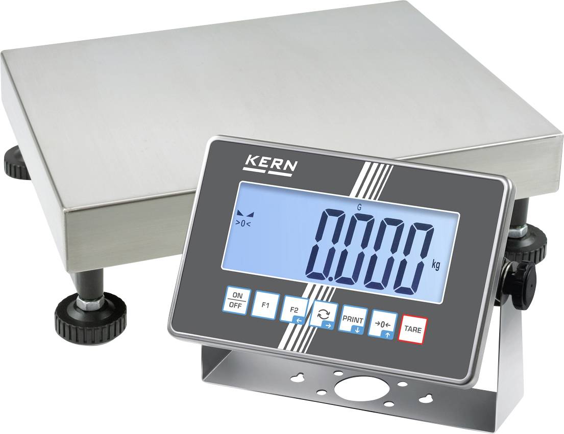 Kern Plattformwaage Wägebereich (max.) 60 kg Ablesbarkeit 2 g netzbetrieben