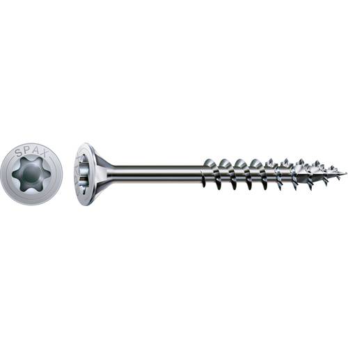 Thumbnail - SPAX Holzbauschraube Konstruktionsschraube WIROX Teilgewinde Senkkopf T-STAR plus 4CUT-Spitze 8 x 120mm - 50 Stück