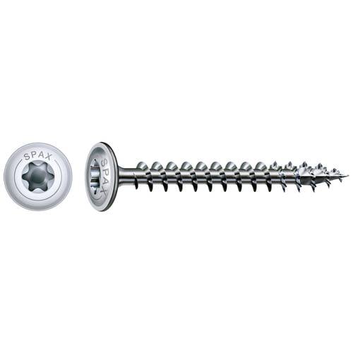 SPAX HI.FORCE Holzbauschraube WIROX Teilgewinde Tellerkopf T-STAR plus 4CUT-Spitze 6 x 60mm - 200 Stück