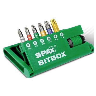 SPAX 4000007899019 Bit-Set 7teilig T-STAR plus inkl. Bithalter