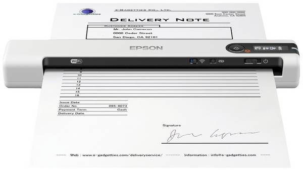 Epson Workforce DS-80W Dokumentenscanner  A4 1200 x 1200  15 Seiten/min USB-A (USB 2.0), WLAN