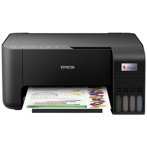 Thumbnail - Epson EcoTank ET-2860 Multifunktionsdrucker Tintenstrahl Farbe A4 Drucker, Scanner, Kopierer Duplex, Tintentank-System, ...