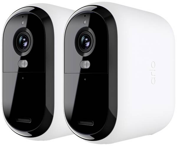 ARLO ESSENTIAL2 XL FHD OUTDOOR CAMERA 2-PACK VMC2252-100EUS WLAN IP-Überwachungskamera-Set  mit 2 Kameras 1920 x 1080 Pixel