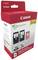 'Canon PIXMA Photo Value Pack' Verpackung mit 50 Blatt Fotopapier und zwei Druckerpatronen (Schwarz 560, Farbe 561).