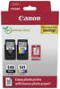 Canon Druckerpatrone PG-540+CL-541 Original 2er-Pack Schwarz, Color 5225B013