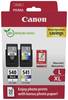 Canon Druckerpatrone PG-540L+CL-541XL Original Kombi-Pack Schwarz, Color 5224B012