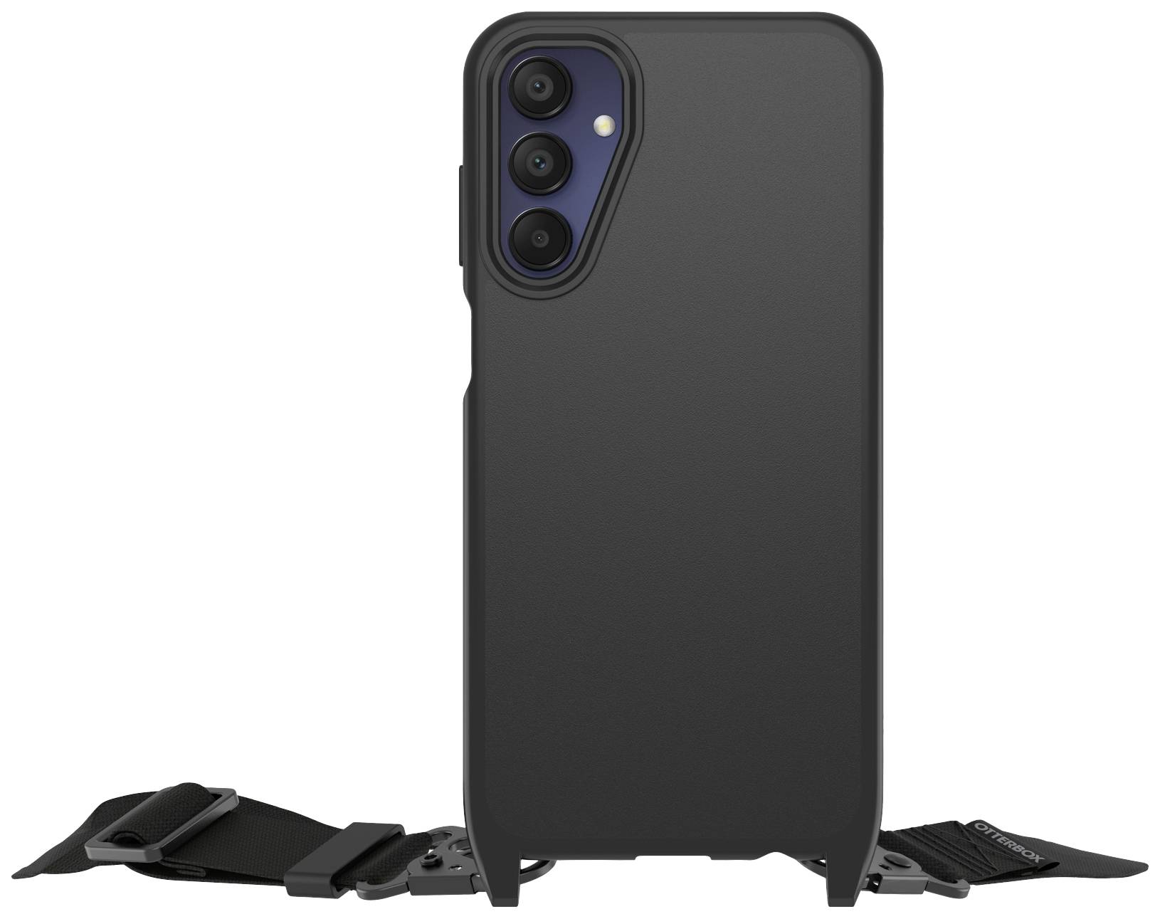 Otterbox React Necklace Smartphone-Kette Samsung Galaxy A15 5G Schwarz Stoßfest 77-95205