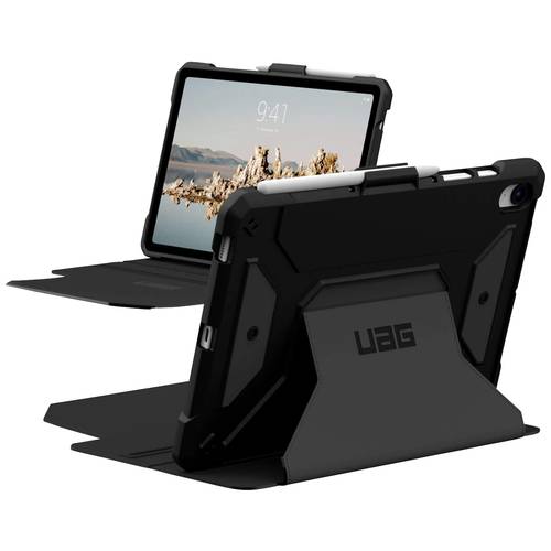 Urban Armor Gear Metropolis SE Case Tablet-Cover Samsung Galaxy Tab S9, Galaxy Tab S9 FE Book Cover Schwarz