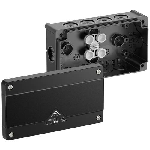 Spelsberg 80200201 Abzweigkasten (L x B x H) 87 x 152 x 52 mm Schwarz IP66 1 St.