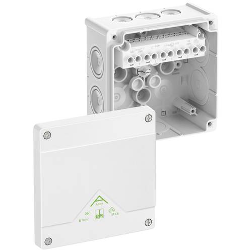Spelsberg 80612001 Abzweigkasten (L x B x H) 127 x 127 x 70 mm Weiß IP66 1 St.
