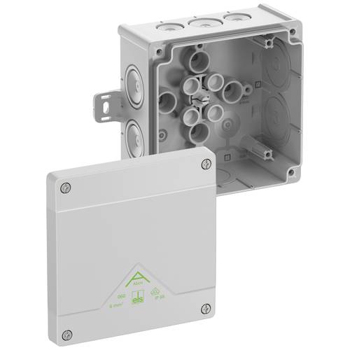 Spelsberg 80640101 Abzweigkasten (L x B x H) 127 x 127 x 70 mm Grau IP66 1 St.