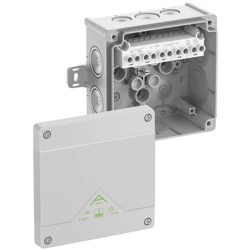 Spelsberg 80642101 Abzweigkasten (L x B x H) 127 x 127 x 70 mm Grau IP66 1 St.
