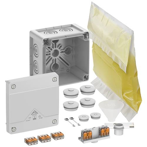 Spelsberg 40446001 Abzweigkasten (L x B x H) 102 x 102 x 70 mm Grau IP66, IP68 1 St.