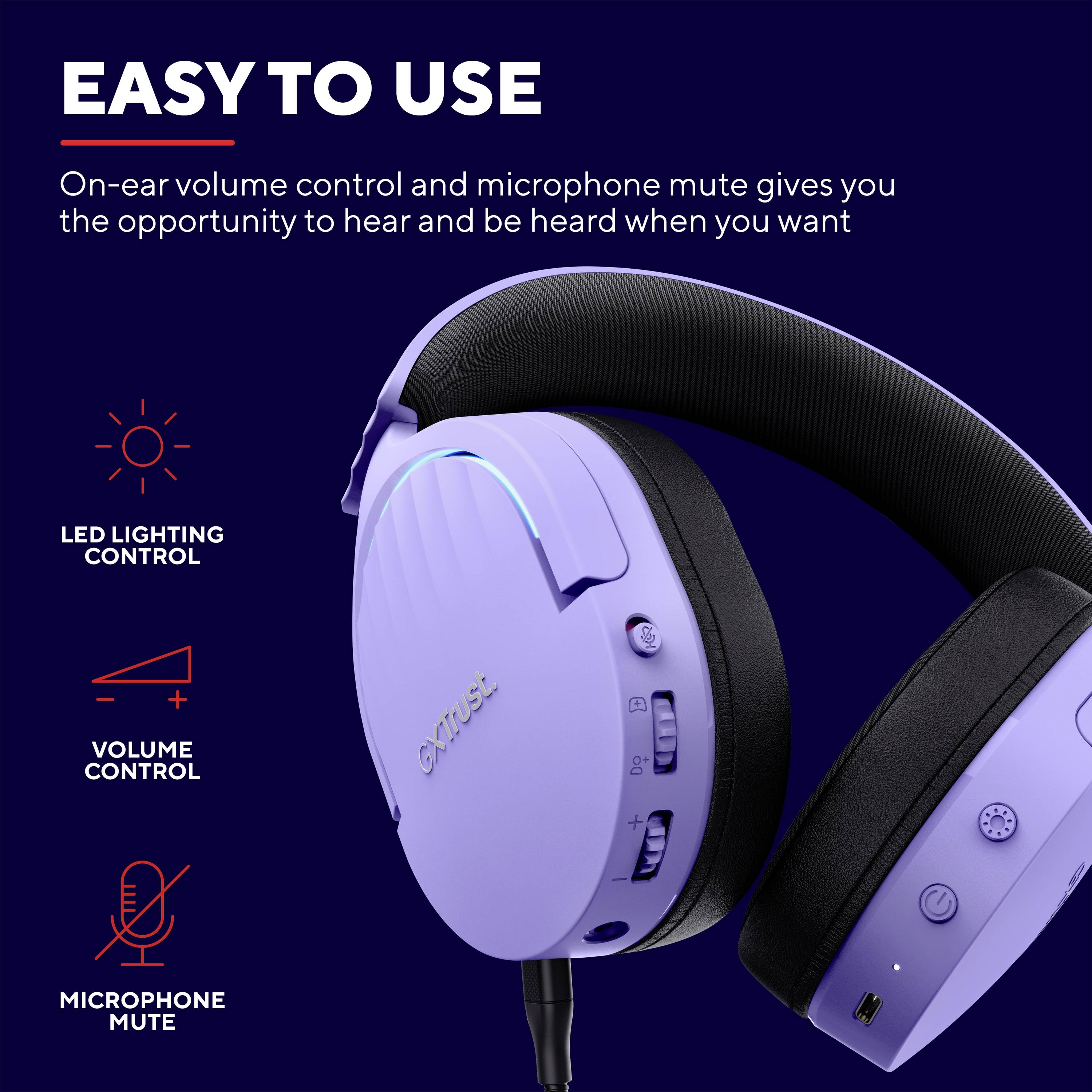 Trust GXT 491P FAYZO - Headset - 7.1-Kanal - ohrumschließend-21