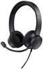 Trust HS-260 Over Ear Headset kabelgebunden Stereo Schwarz Mikrofon-Rauschunterdrückung Headset, Lautstärkeregelung, Mikrofon-Stummschaltung Computer