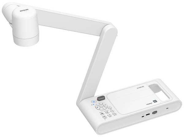 Epson ELPDC30 Dokumentenkamera  13 Megapixel A3 4096 x 2160 Pixel HDMI® Ausgang, HDMI® Eingang, Mini-USB B (USB 2.0), SD, USB-A, Wi-Fi 5 (802.11ac)