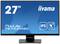 Monitor mit 27 Zoll Bildschirmdiagonale, Modell 'ProLite T2752MSC' von iiyama. IPS-Technologie und 10-Punkt PCAP-Touchscreen.