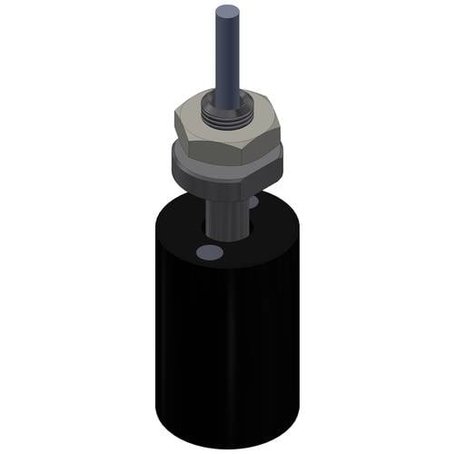 Thumbnail - REED Electronics R1/8-PMU-L56-HUB25-1mPVC Schwimmerschalter 230 V/AC 1 Öffner IP67 1 St.