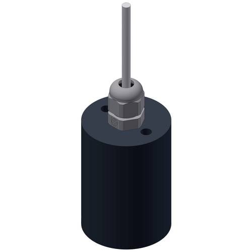 REED Electronics RCS-Ø40/61-R1/8-PO/S-L44-P25-3mPVC Schwimmerschalter 25 V/AC, 50 V/DC 1 Schließer, 1 Öffner IP68 1 St.