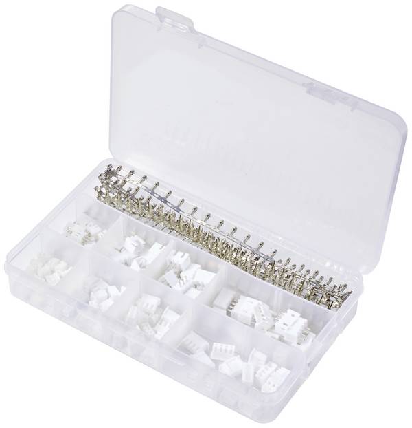 TRU COMPONENTS TC-12249904 Steckverbinder-Set 0.05 mm² 0.34 mm² Weiß 320 St.