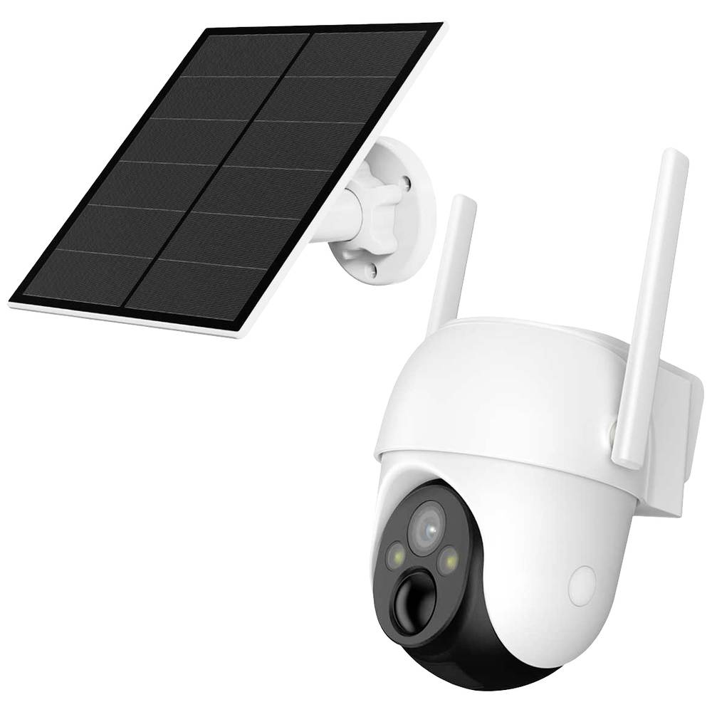 Arenti GO2T 3MP Beveiligingscamera voor buiten inclusief Zonnepaneel - 2K - Beweegbaar 360 graden - Batterijgevoed - Bewegingsdetectie - Spotlight - Pan Tilt Functie