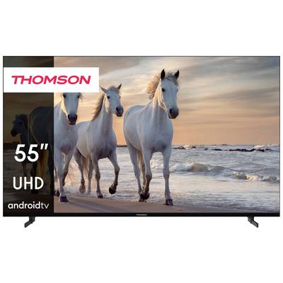 Thomson 55UA5S13 LED-TV 139 cm 55 Zoll EEK E (A - G) DVB-C, DVB-S, DVB-S2, DVB-T, DVB-T2, UHD, WLAN, Smart TV, CI+ Schwa