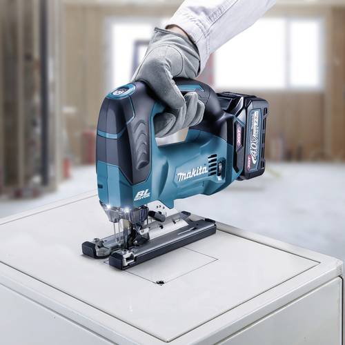 Thumbnail - Makita JV002GZ Akku-Pendelhubstichsäge JV002GZ bürstenlos, ohne Akku, ohne Ladegerät 800 W 40 V Anzahl mitgelieferte Akk...