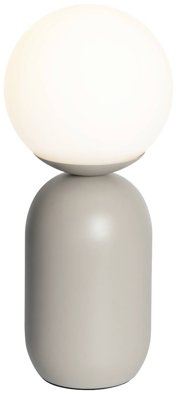 Nordlux Notti Tischlampe Metall Grau | Geeignet für E14