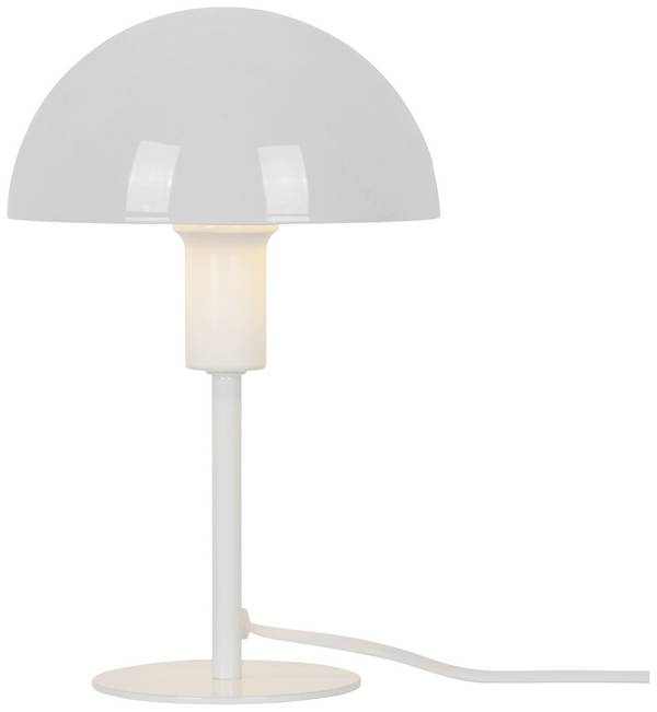 Nordlux Ellen Tischlampe Metall Weiß | Geeignet für 1x E14
