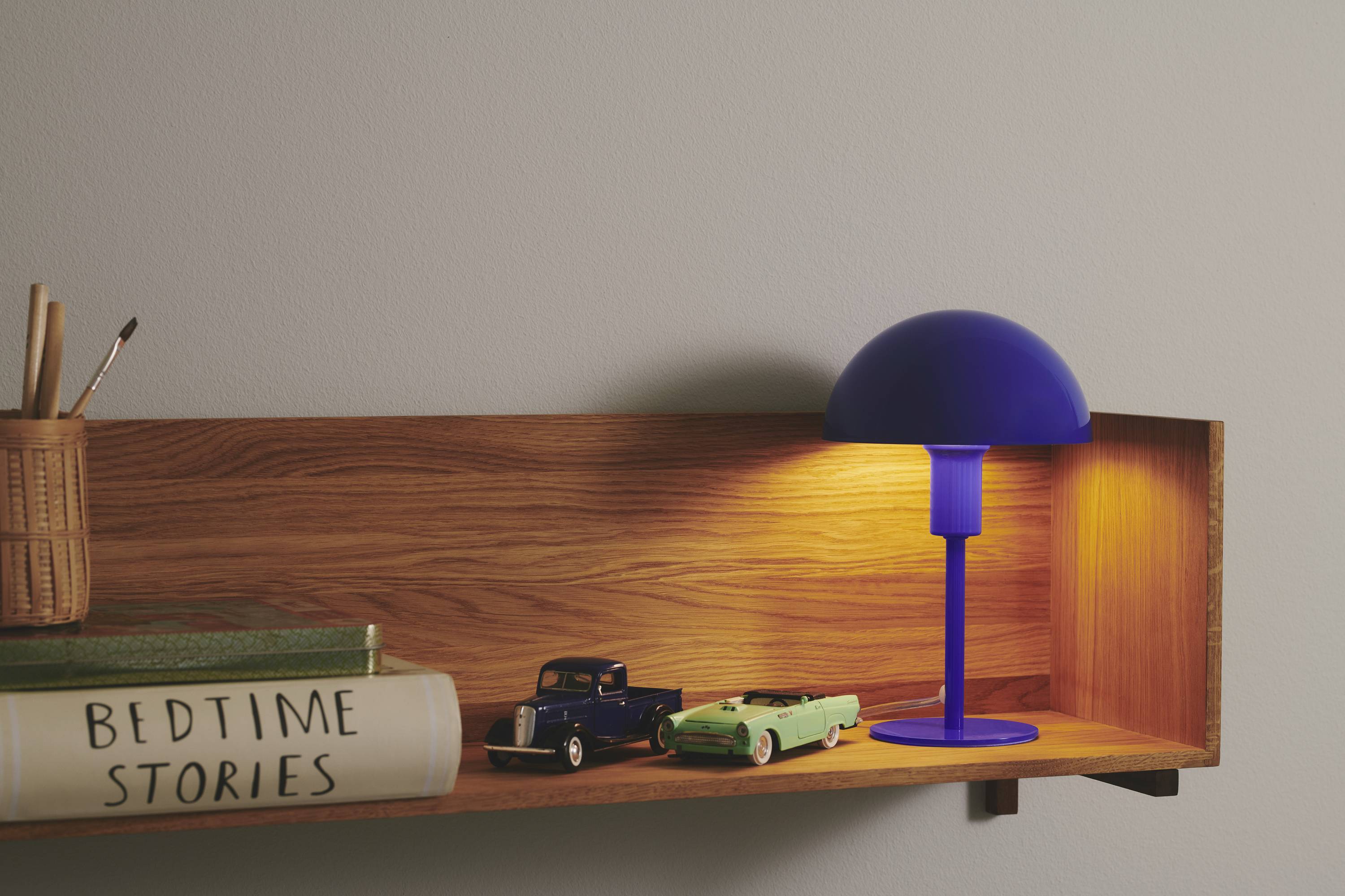 Nordlux Ellen Tischlampe Metall Blau | Geeignet für E14-4