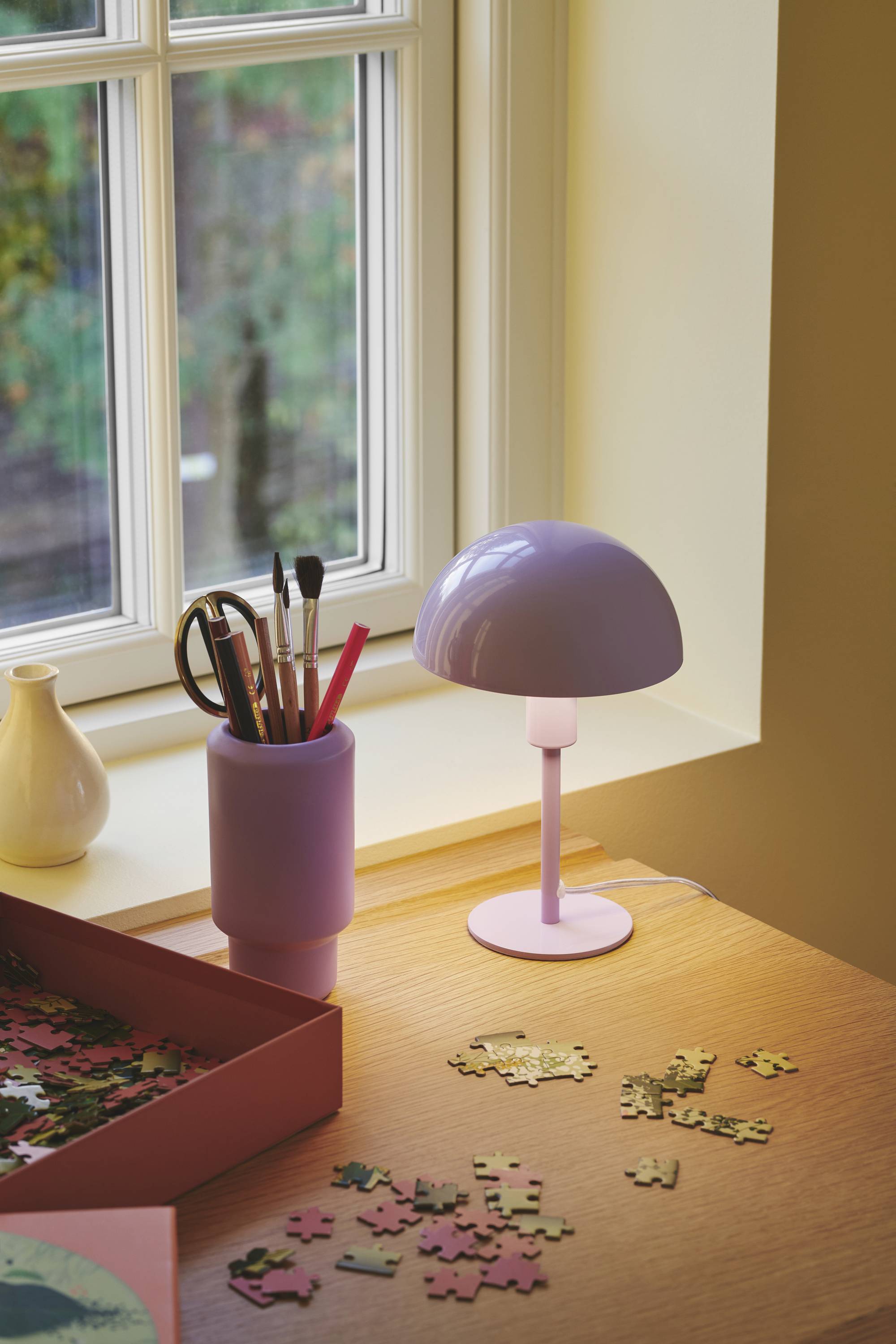 Nordlux Ellen table Lamp Metall Lila | Geeignet für E14-5