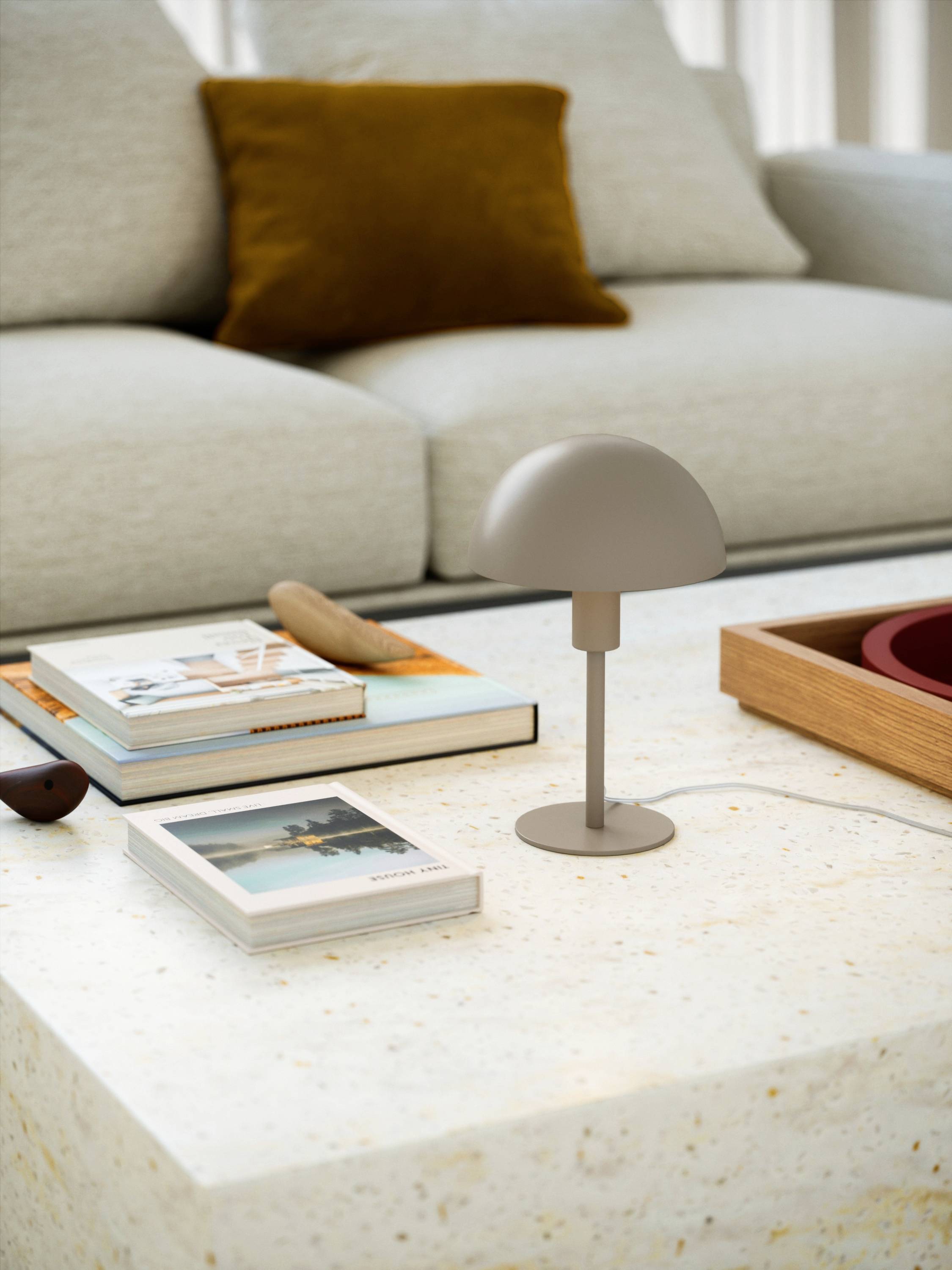Nordlux Ellen Tischlampe Metall Braun | Geeignet für E14-2