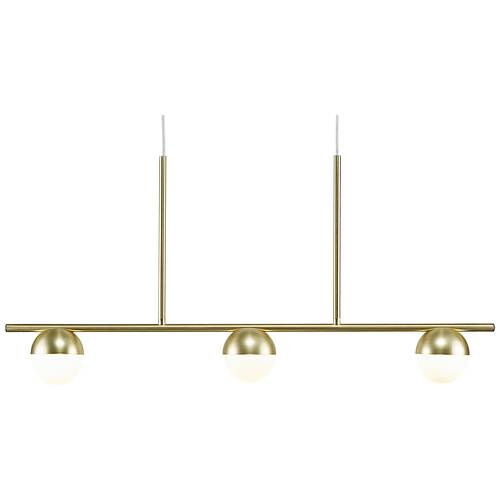 Nordlux Contina 3-Spot 2010953035 Pendelleuchte G9 Messing